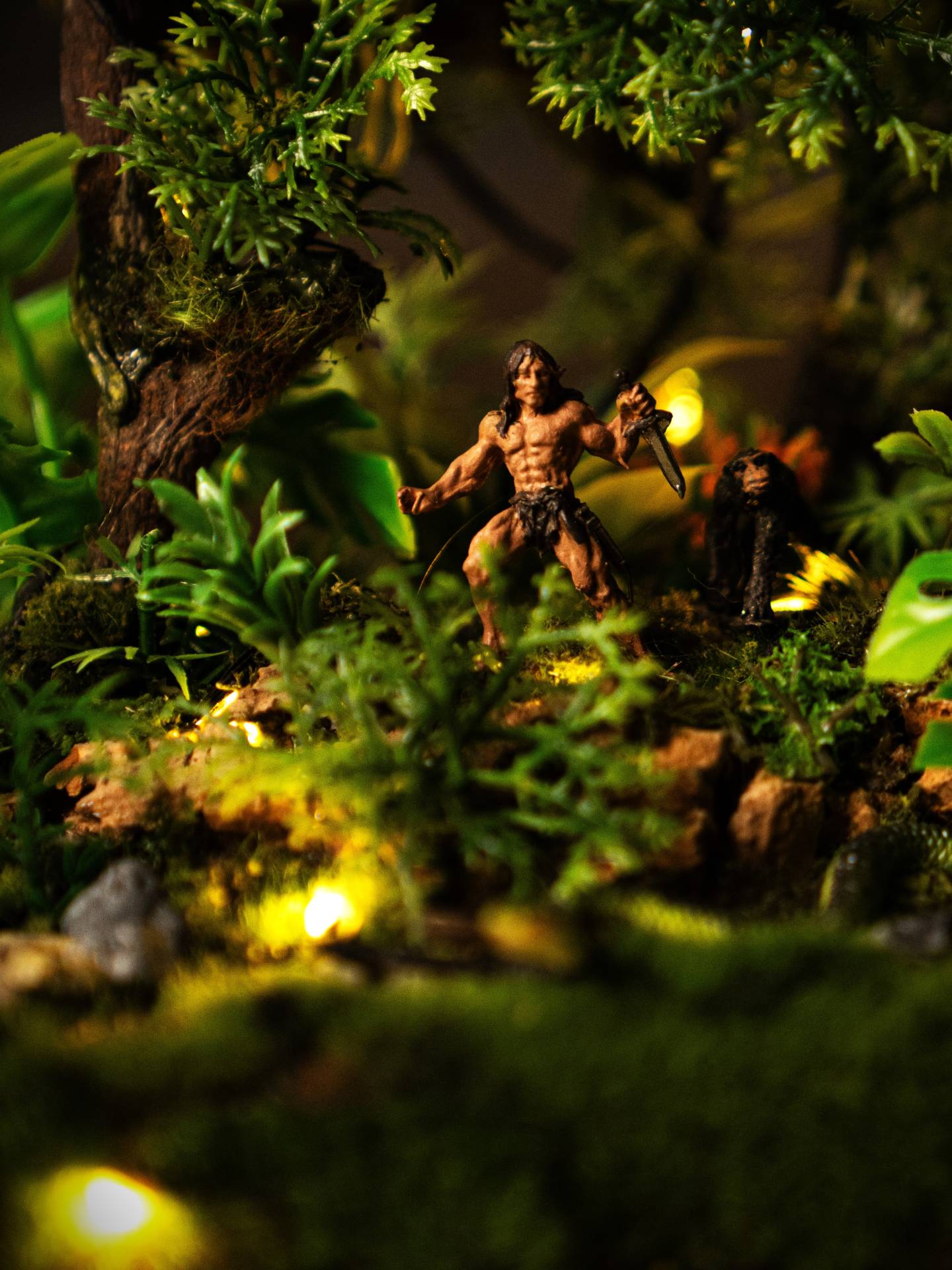 La Fée Kayett • Diorama Tarzan