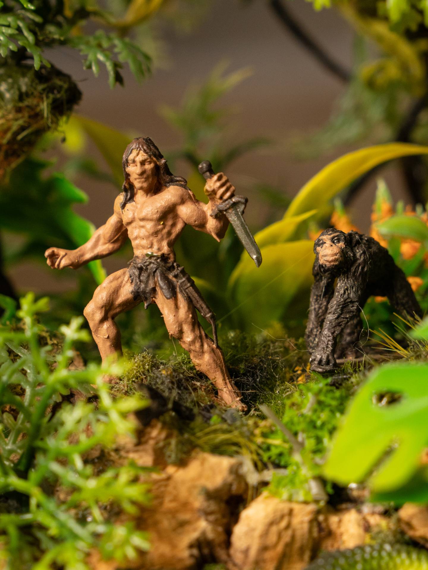 La Fée Kayett • Diorama Tarzan