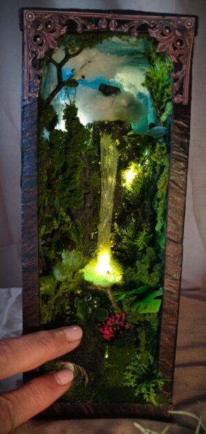 Book Nook n°4 Cascade magique